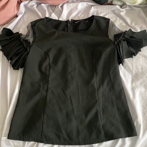 Black beautiful blouse